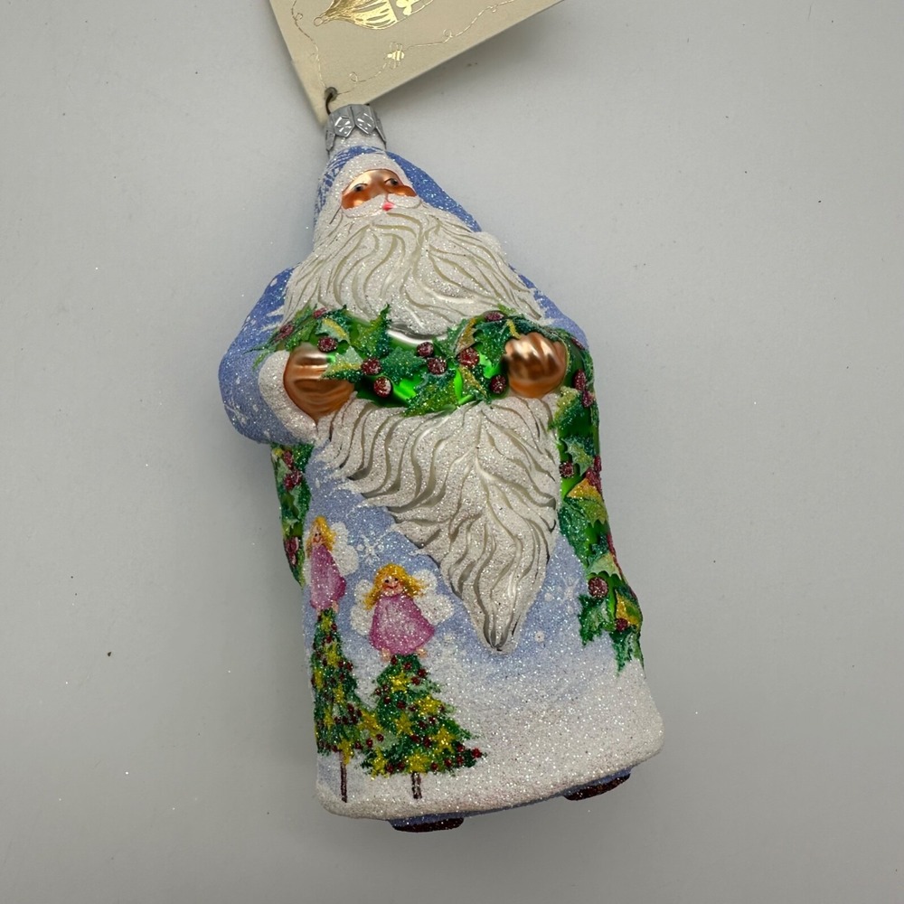 2004 Patricia Breen Kara's Santa‎ Angels, Mileager's Exclusive Ornament 5.12"